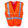 Orange Flame Resistant Hi Vis Vest